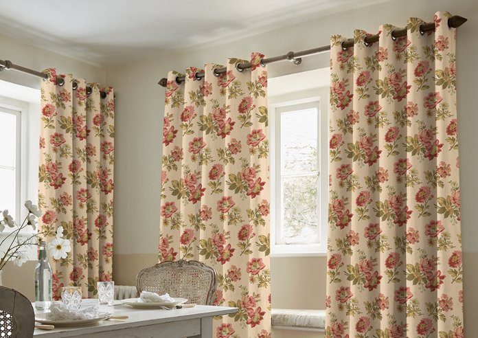 Shabby Chic by Rachel Ashwell Eloise, Vintage Pink - Made to Measure Curtains - Image 5